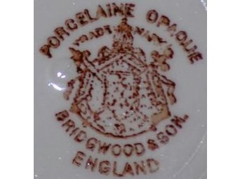 AN - Bridgwood & Son - 1890