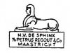 1950; Sphinx, Petrus Regout, Maastricht