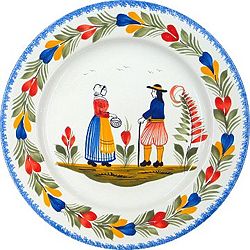 Quimper dish.